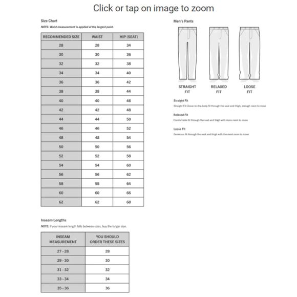 Carhartt brand page Men's Rugged Flex Relaxed Fit Duck Utility Work Pants 36x32 - Picture 5 of 5